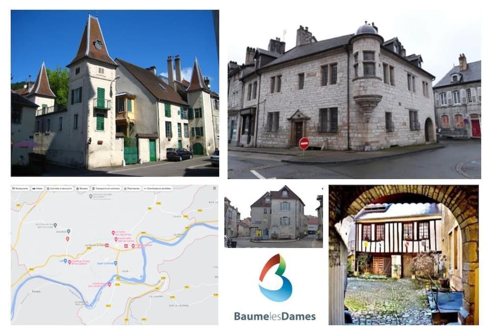 Appartement Meuble Duplex T3. Baume-les-Dames Eksteriør billede