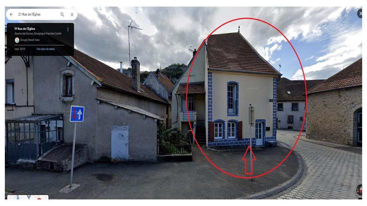 Appartement Meuble Duplex T3. Baume-les-Dames Eksteriør billede